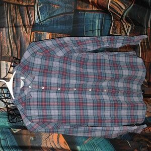 Woolrich Women's Plaid Shirt - Multicolor Size Medium (Travis-18)